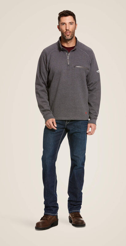 FR Rev 1/4 Zip Top Full